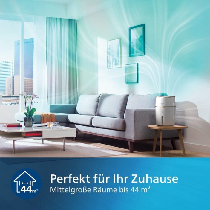 Máy tạo độ ẩm thông minh trong nhà Philips HU4816/00 - CHÍNH HÃNG BẢO HÀNH 1 NĂM