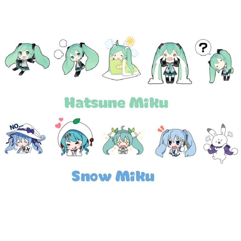 Sticker Hatsune Miku