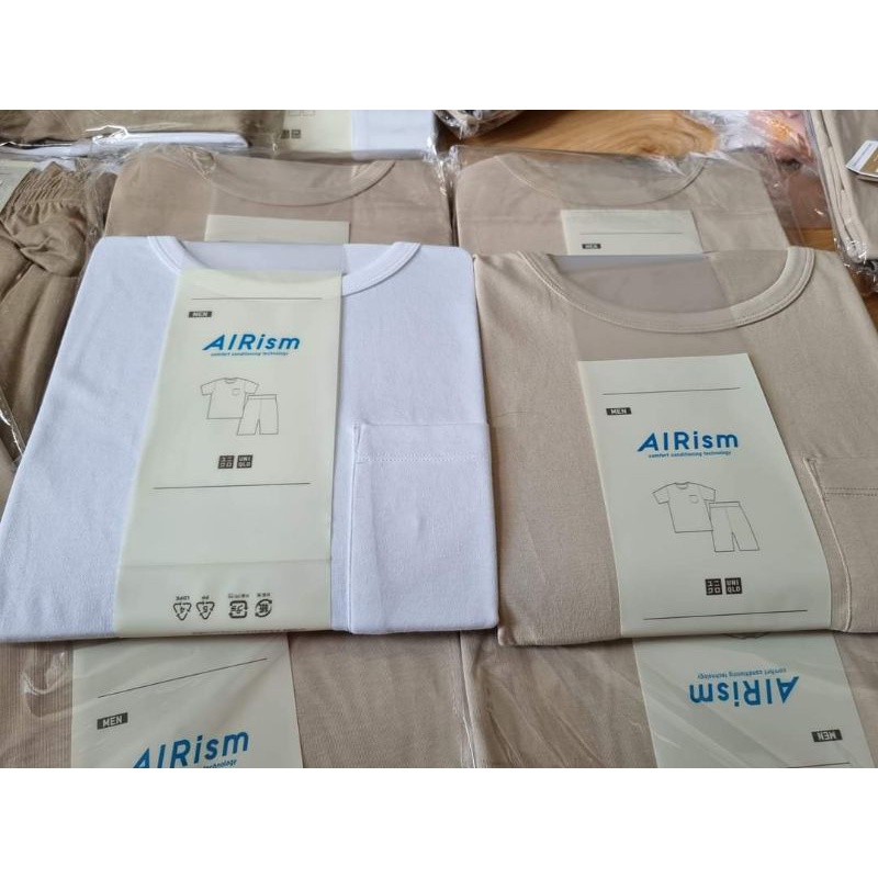 Bộ mặc nhà nam Uniqlo Airism săn SALE