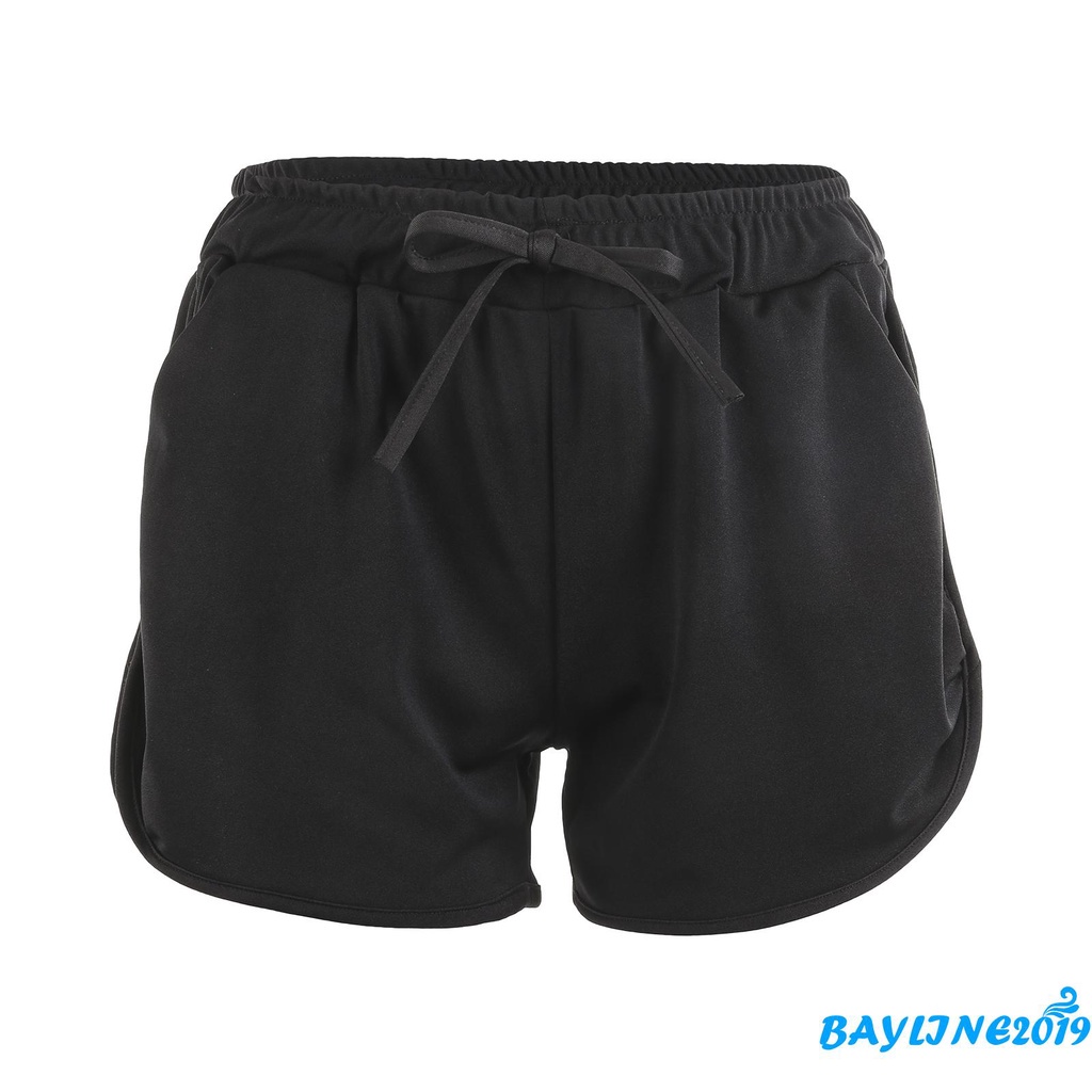 Quần ngắn lưng cao màu sắc thời trang dành cho nữ