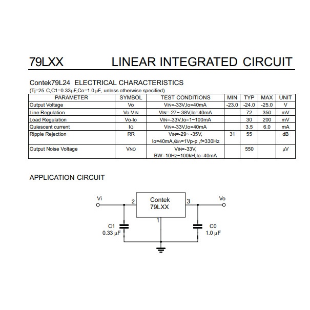 Linh kiện 79L05 SMD SOT-89