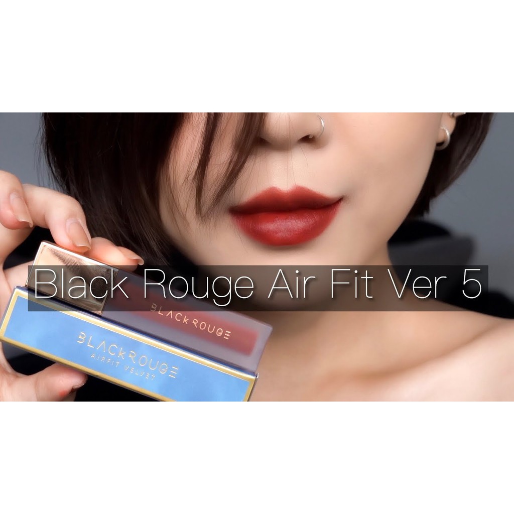 [Version 4+5} Son Black Rouge Air Fit Velvet Tint season 4 +5}