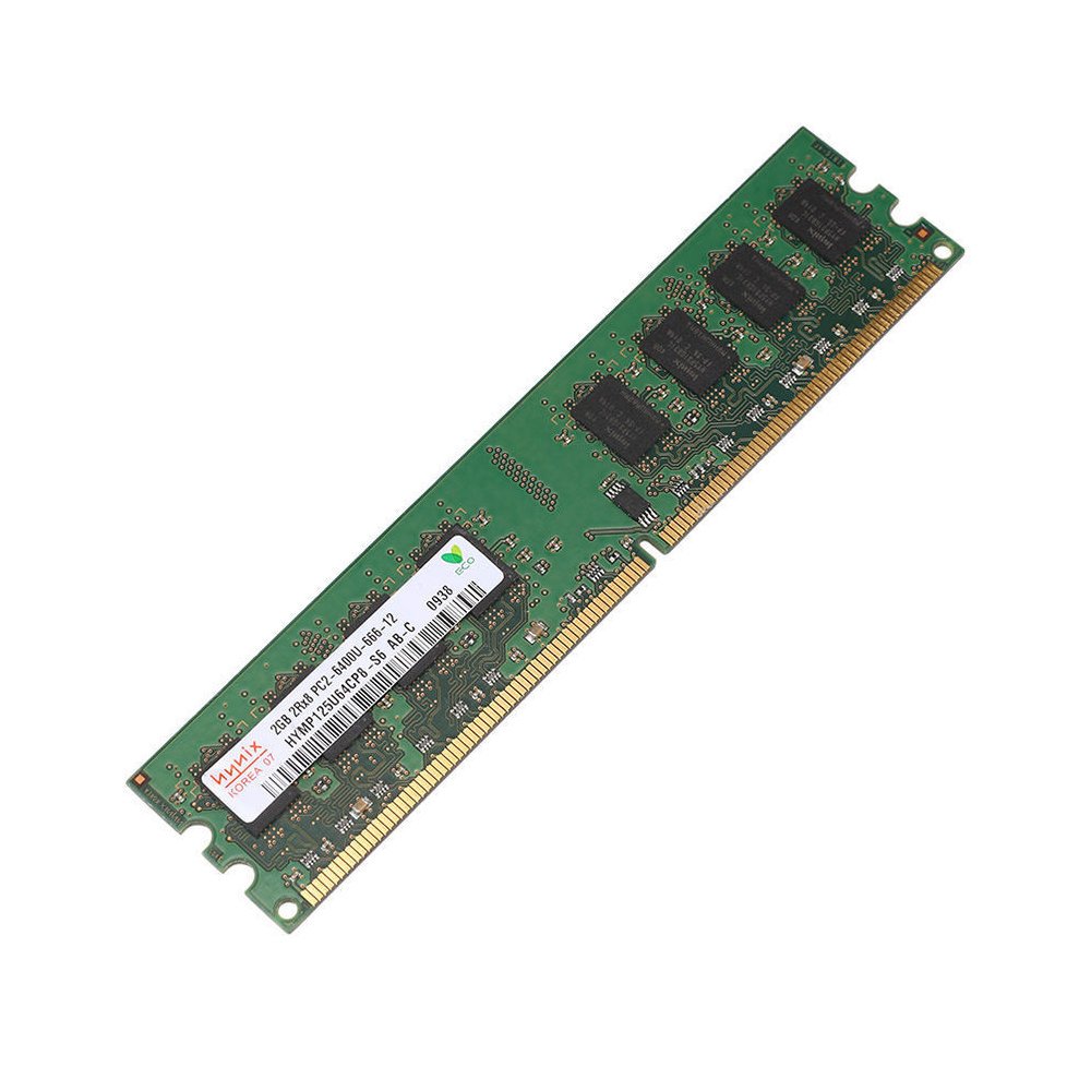 HYNIX Bộ 2 Ram 100% Cho Máy Tính Hyt2Gb Ddr2 800mhz Pc2-6400 240pin Dimm Ram | BigBuy360 - bigbuy360.vn