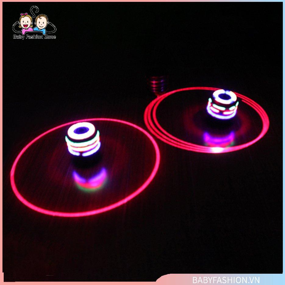 (0620) Con Quay Đồ Chơi Fidget Spinner Led Bằng Gỗ