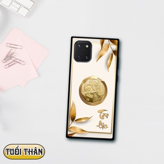 Ốp lưng kính 3D 12 con giáp - Samsung galaxy Note 10 Lite