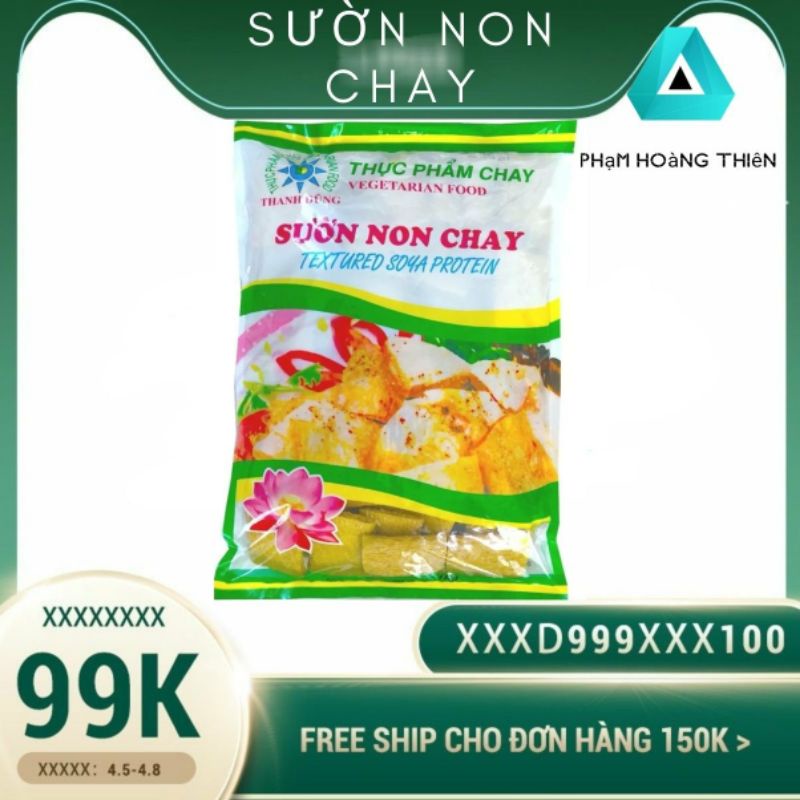 Sườn non chay SFI,  Thịt Chay, Thực Phẩm Chay Dinh Dưỡng, Thuần Chay Healthy, Đồ Ăn Chay 1KG | BigBuy360 - bigbuy360.vn