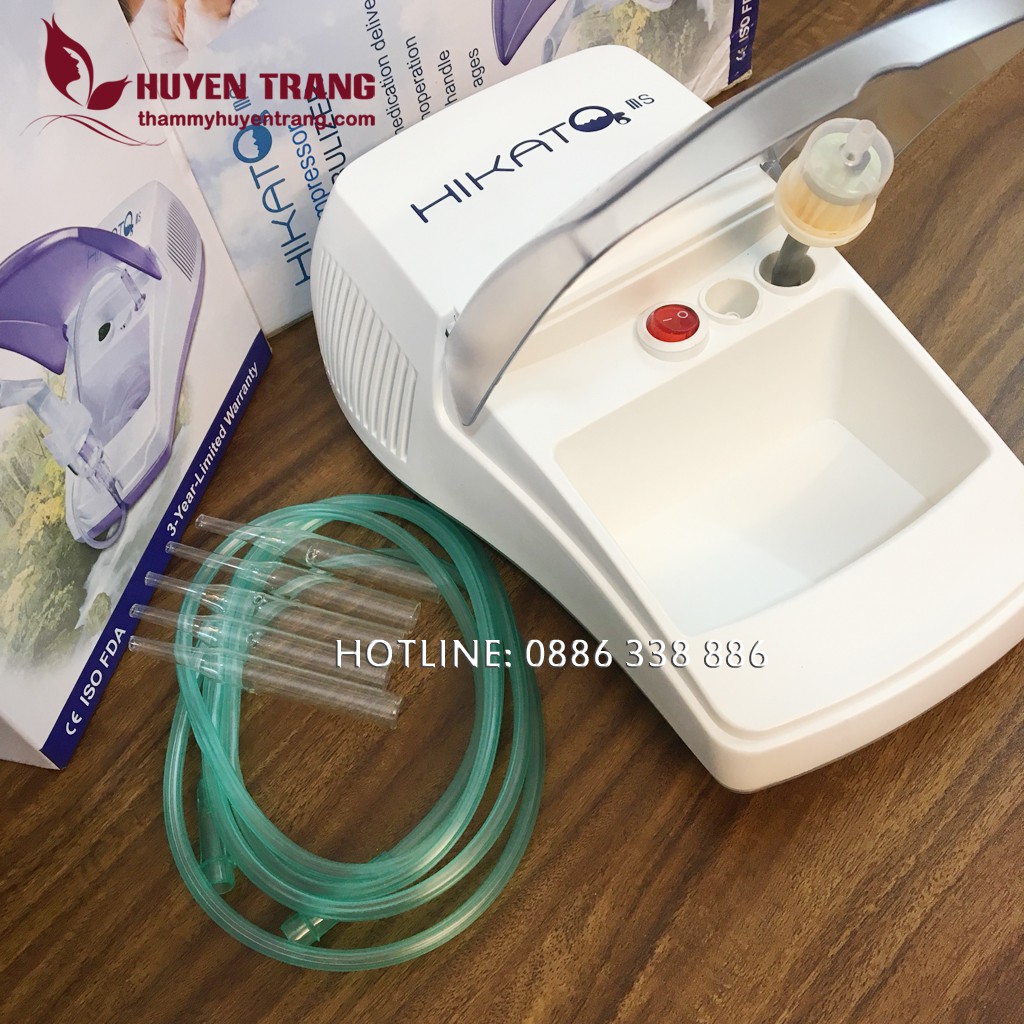 Combo Máy Xông Hơi DT03 Và Máy Hút Mụn LUS01 Thẩm Mỹ Huyền Trang