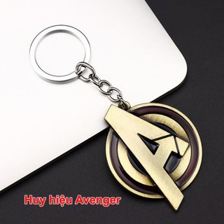 Móc khóa huy huy hiệu Avenger Hình Siêu Anh Hùng Marvel đẹp mắt, ấn tượng, phong cách
