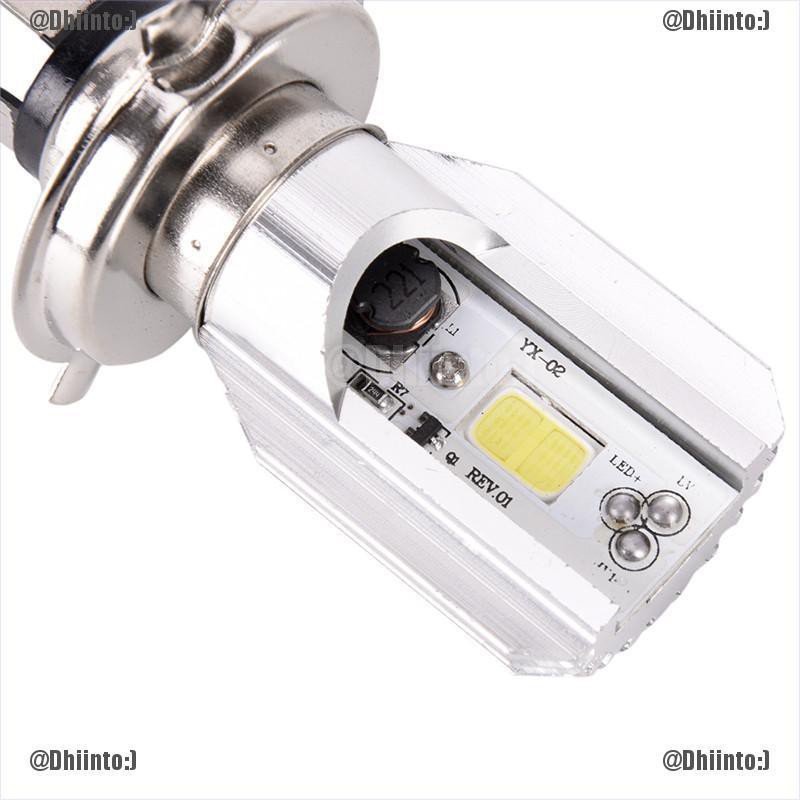 Đèn led siêu sáng 1x h4 ba20d dc 12v 9w chuyên dụng cho xe mô tô