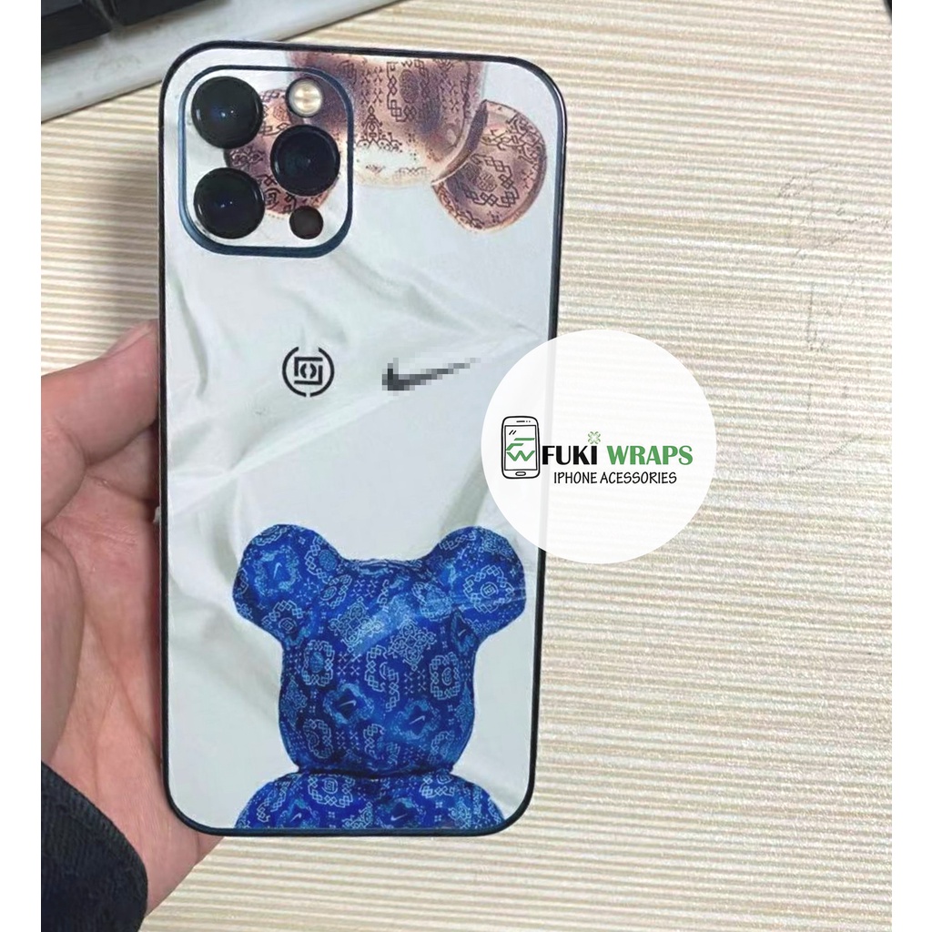 Tấm dán Skin Mặt Sau Hình Gấu FULL VIỀN Dành Cho 13prm , 12prm , 11prm , x , xsm , xr, ip11 , ip12 , ip13 - FukiShop