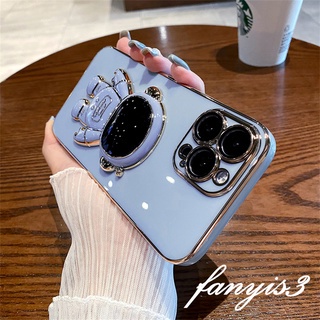 Ốp Điện Thoại TPU Mềm Có Giá Đỡ Cho iPhone 14 13 12 11 Pro Max X XR Xs Max 8 7 6 6s Plus SE 2020