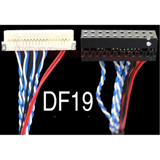 Cáp LVDS DF19 20p (wide) cho màn hình N121X5-L01 / IAXG02D / CLAA121WA01