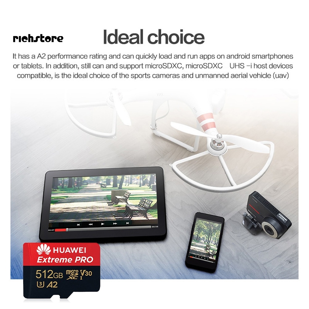 Đầu Đọc Thẻ Nhớ TF / Micro-SD Cỡ Lớn Tốc Độ Cao Cho Máy Ảnh / Máy Ghi Âm / Lái Xe Hơi | BigBuy360 - bigbuy360.vn