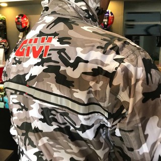 Áo mưa bộ Givi Camo01