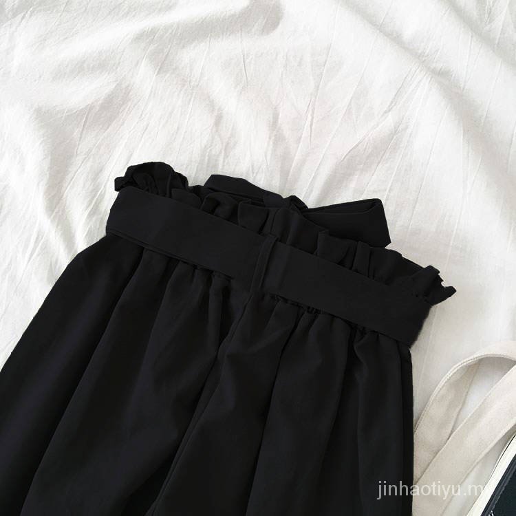 Set Áo Thun Ngắn Tay + Quần Dài Ống Rộng Phong Cách Hàn Quốc Thời Trang Cho Nữ | BigBuy360 - bigbuy360.vn