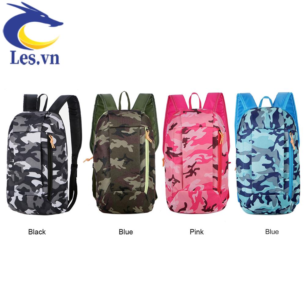 Balo Leo Núi Chống Thấm Nước Dung Tích 10L Họa Tiết Rằn Ri Cho Nam Và Nữ