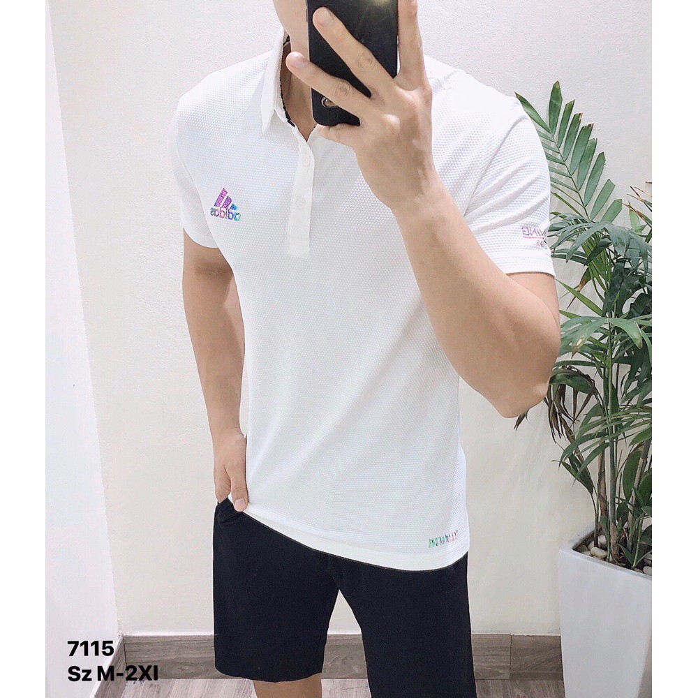 Áo cộc phông thể thao cổ bẻ nam chất thun lạnh thoáng khí cao cấp | BigBuy360 - bigbuy360.vn