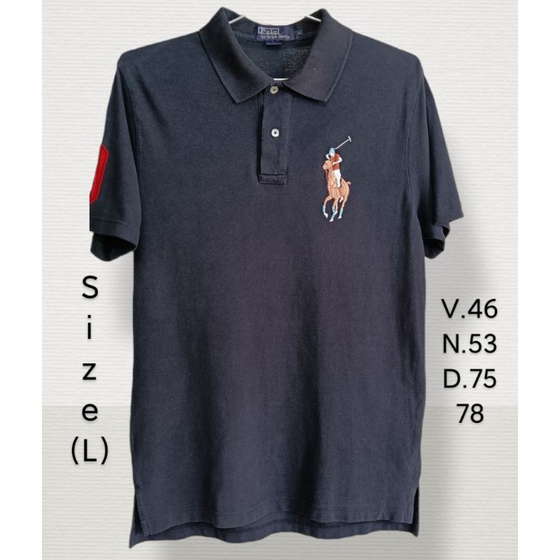 Polo "Raplauren" cooton Ngựa màu to