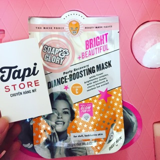 Mặt nạ Soap & Glory Bright & Beautiful Radiance Boosting Mask