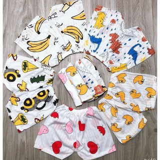 Quần chục cotton giấy cho bé