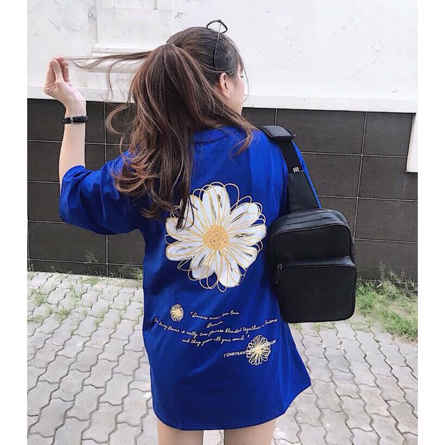 FREESHIP 50K - Áo Thun Nam Nữ Unisex Nam, Nữ Hoa Cúc