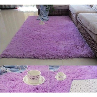 Thảm lông dài cao cấp 1m6x2m(màu đỏ)