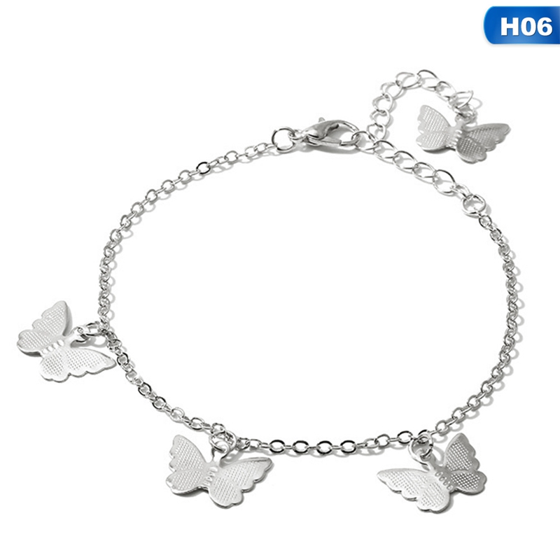 flowersqueen Vòng Tay Hình Bướm Xinh Xắn Dành Cho Nữ