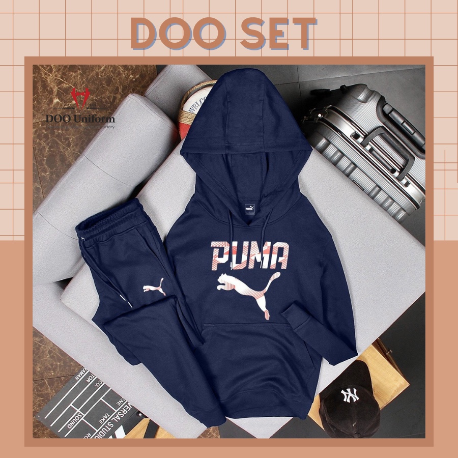 [DOO SET] Bộ đồ thời trang Puma, in chất lượng không bị bong tróc