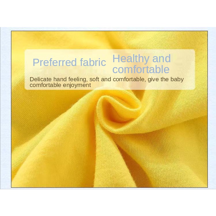 Bộ áo liền quần tam giác không tay bằng cotton in hoạt hình xinh xắn dành cho bé trai gái 0-24 tháng tuổi