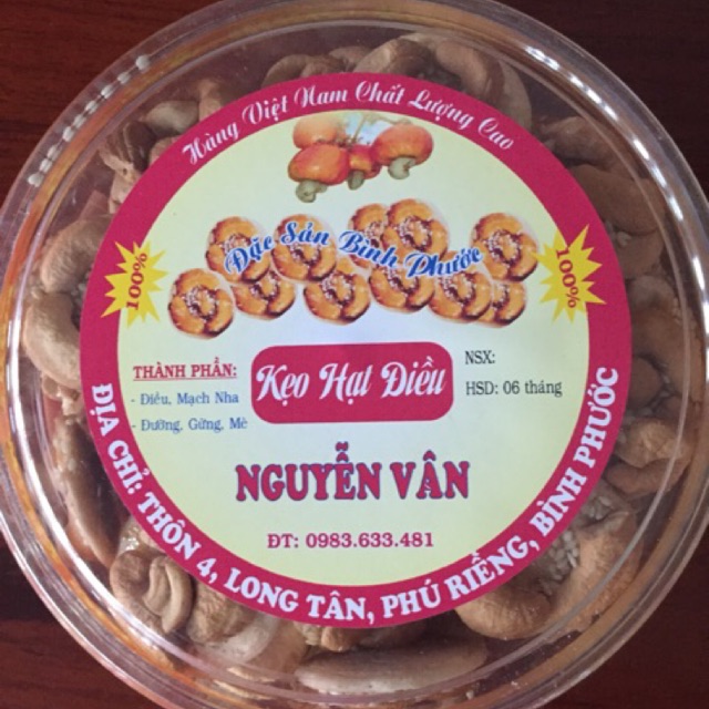 KẸO ĐIỀU - ĐẶC SẢN BÌNH PHƯỚC