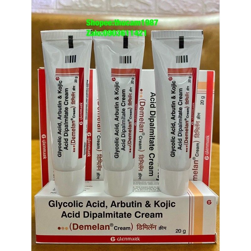 Kem Demelan Cream trắng da , loại bỏ nám ,làm mờ thâm Ấn độ 20g.