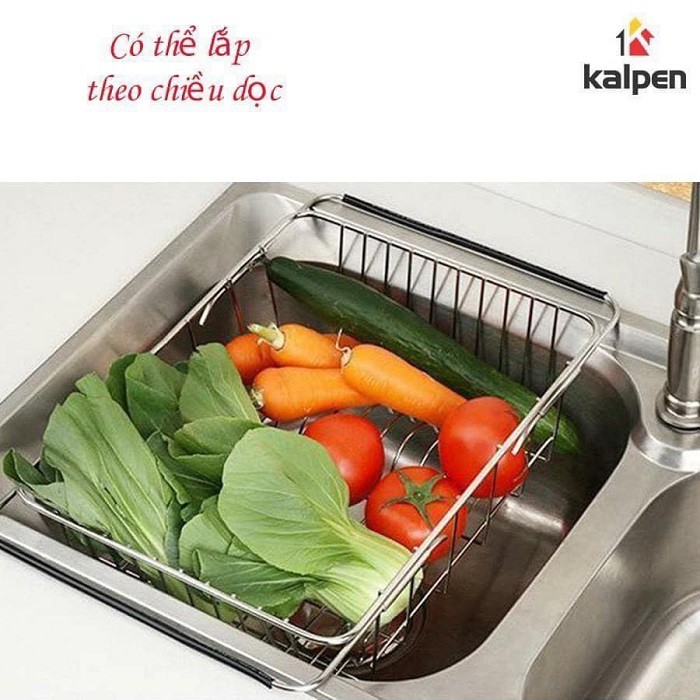 𝑭𝒓𝒆𝒆𝒔𝒉𝒊𝒑 Giá Kê Bồn Rửa Bát Inox 304 Kalpen