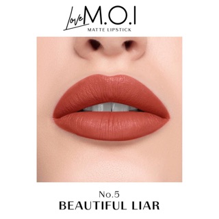 Son Hồ Ngọc Hà Love M.O.I (NO.5 - Beautiful Liar - Cam đất)