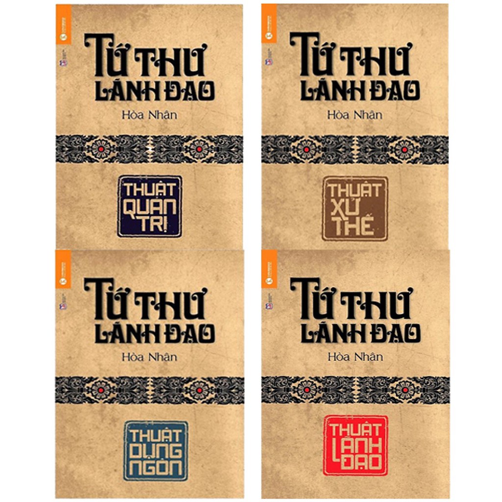 Sách Tứ thư lãnh đạo (4 cuốn) - Bán Lẻ Từng Cuốn