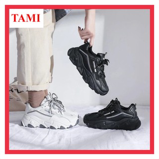 Giày nữ sneaker cao cấp chính hãng độn đế tăng chiều cao kiểu dáng hàn quốc hot nhất TAMI-AD0034