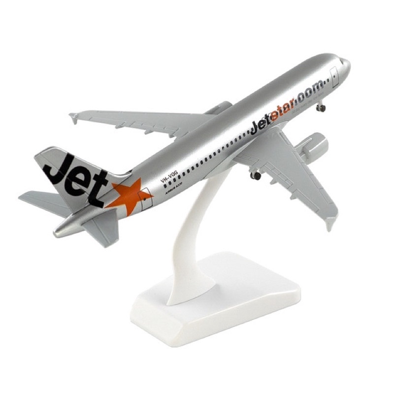 Mô Hình Máy Bay Boeing 20cm Full box Kèm Chân Đế Jetstar VN Cathay Singapore Thái Japan