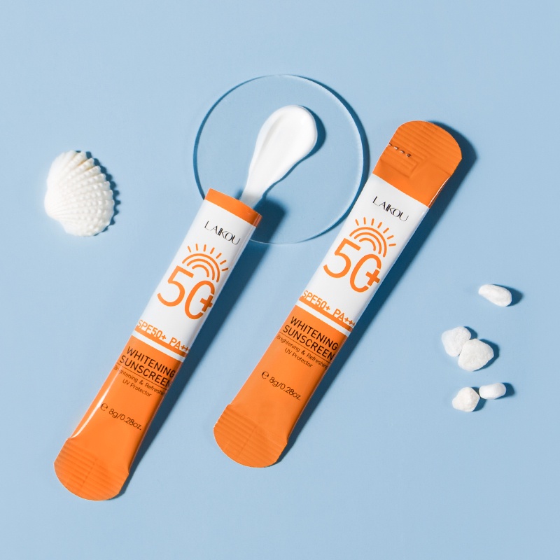 Kem Chống Nắng LAIKOU SPF50 PA + + + Làm Sáng Tông Màu Da 8g