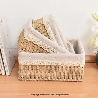 [SẴN+ORDER] GIỎ MÂY VINTAGE