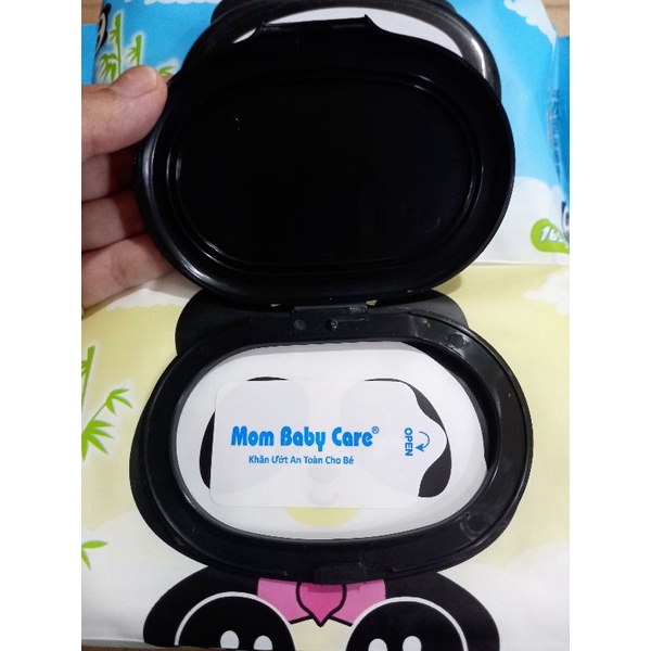 Khăn ướt Mom Baby Care 165gr Không Mùi Giấy Lớn