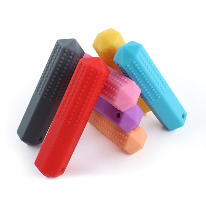 Que Silicone Nhiều Màu Có Dây Chống Thất Lạc Đồ Chơi Cho Bé