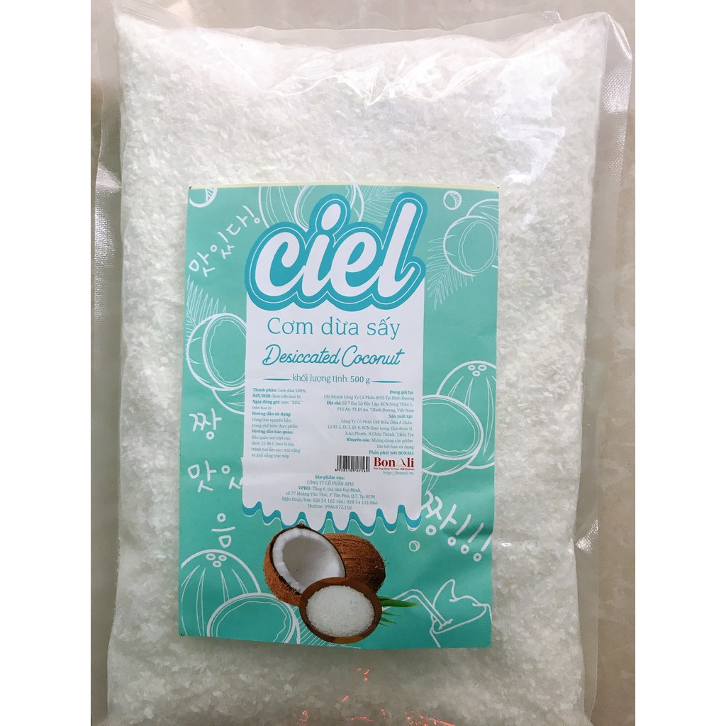 Cơm Dừa Sấy Khô 500gr