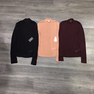 Áo thun F21 cổ 3 phân