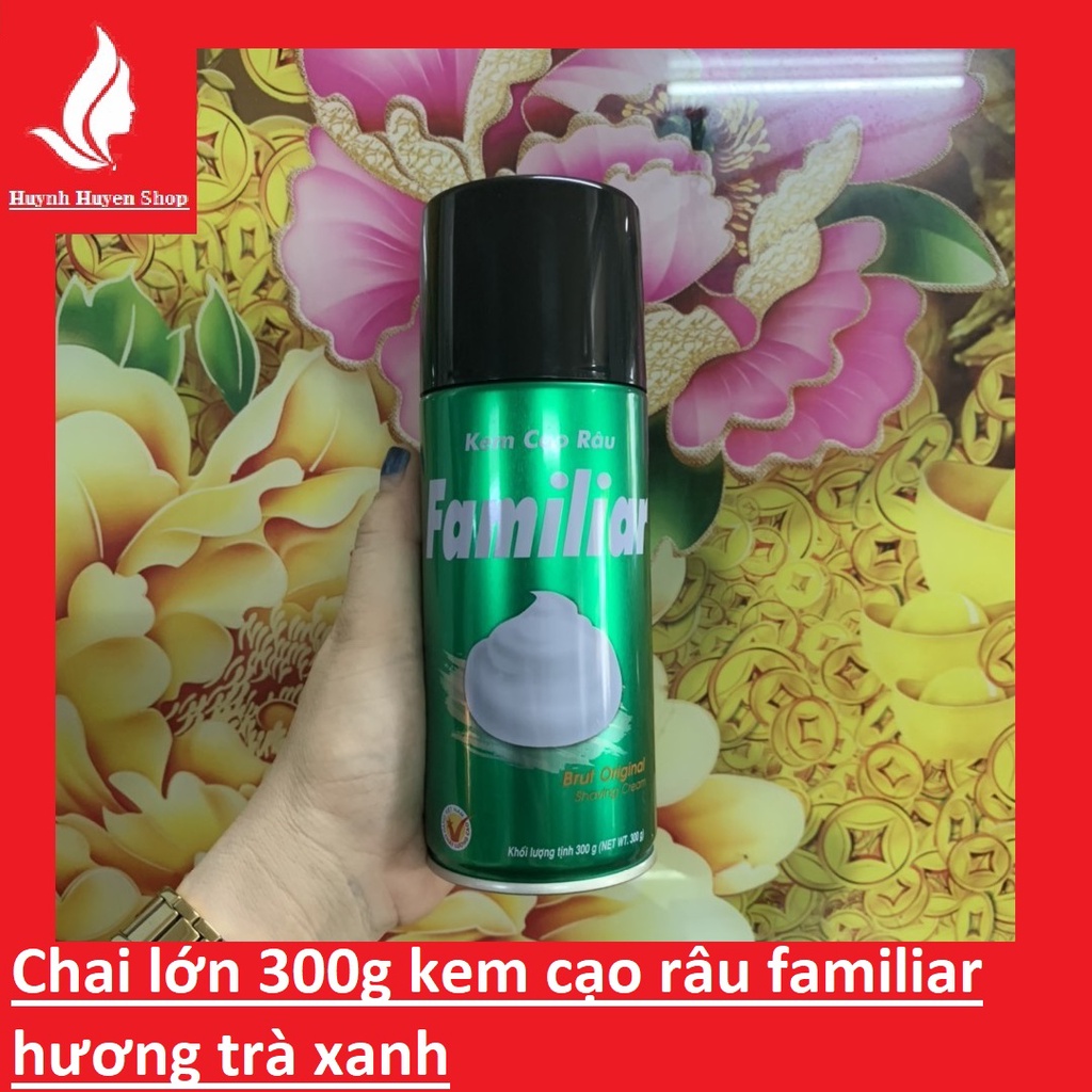 Kem cạo râu familiar dành cho quý ông hương trà xanh