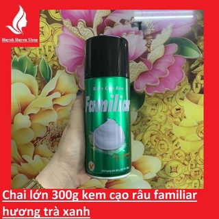 Chai lớn 300g-giá sỉ Kem cạo râu familiar dành cho quý ông hương trà xanh