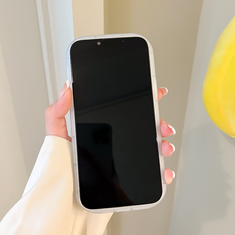 Ốp lưng iphone Ốp Điện Thoại Họa Tiết Hoạt Hình Mắt To Dễ Thương Cho Iphone 12 13Pro 11 xr 6 7 8 xs Dinuo case