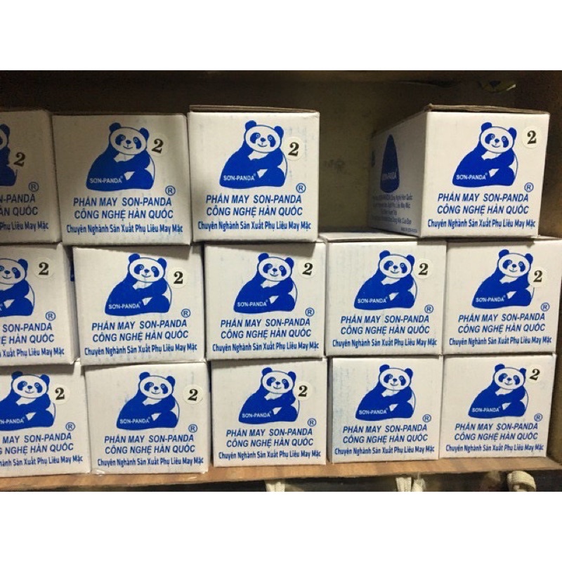 Phấn may sơn Panda sử sụng trong may mặc