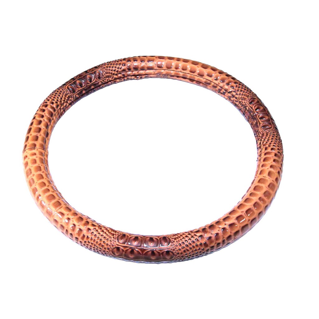 Bao tay lái ô tô tốt kiểu da cá xấu