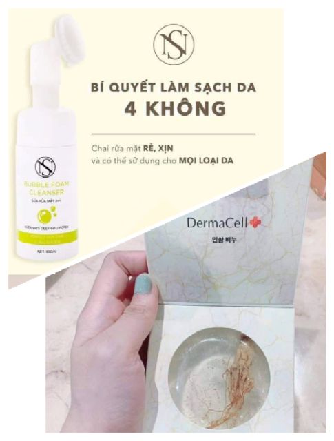 Soap Thạch Sâm Vàng Hàn Quốc tặng kèm sản phẩm NS Cosmetic