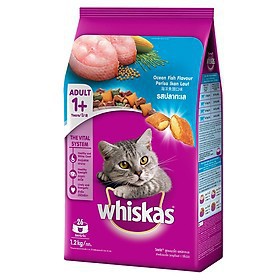 Thức Ăn Hạt Khô Cho Mèo Lớn Whiskas 1.2 Kg