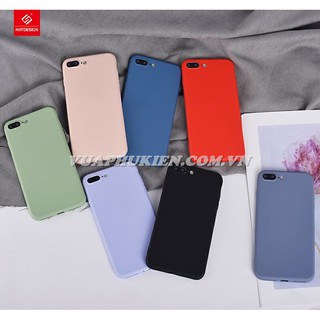 Ốp lưng Silicone dẻo màu hãng KST DESIGN Cho iPhone 8/7 Plus, 8/7, 6/6S Plus, 6/6S, Chống bẩn, chống vân tay